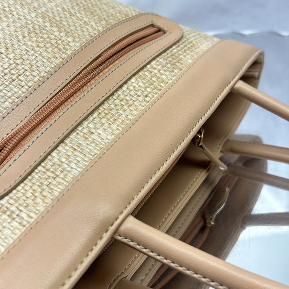 Rudolph Valentino Straw mini tote bag - Picture 7 of 13